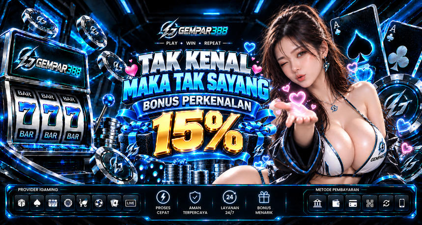 BONUS PERKENALAN 15%